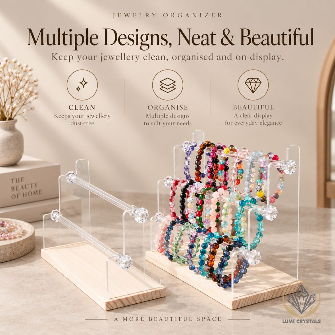 Display Storage Rack For Crystal Bracelets