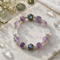 Celestial Intuition - Natural Crystals Bracelet Design - Protect Your Energy, Trust Your Intuition, Awaken Your Higher Self (LA5)