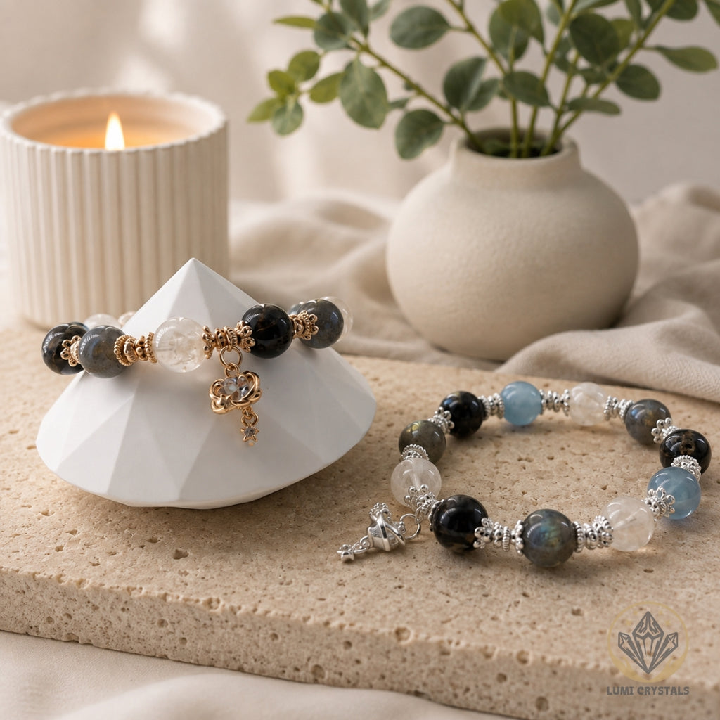 Celestial Ocean Elegance - Created To Bring Clarity, Courage, and Divine Guidance (BL10)