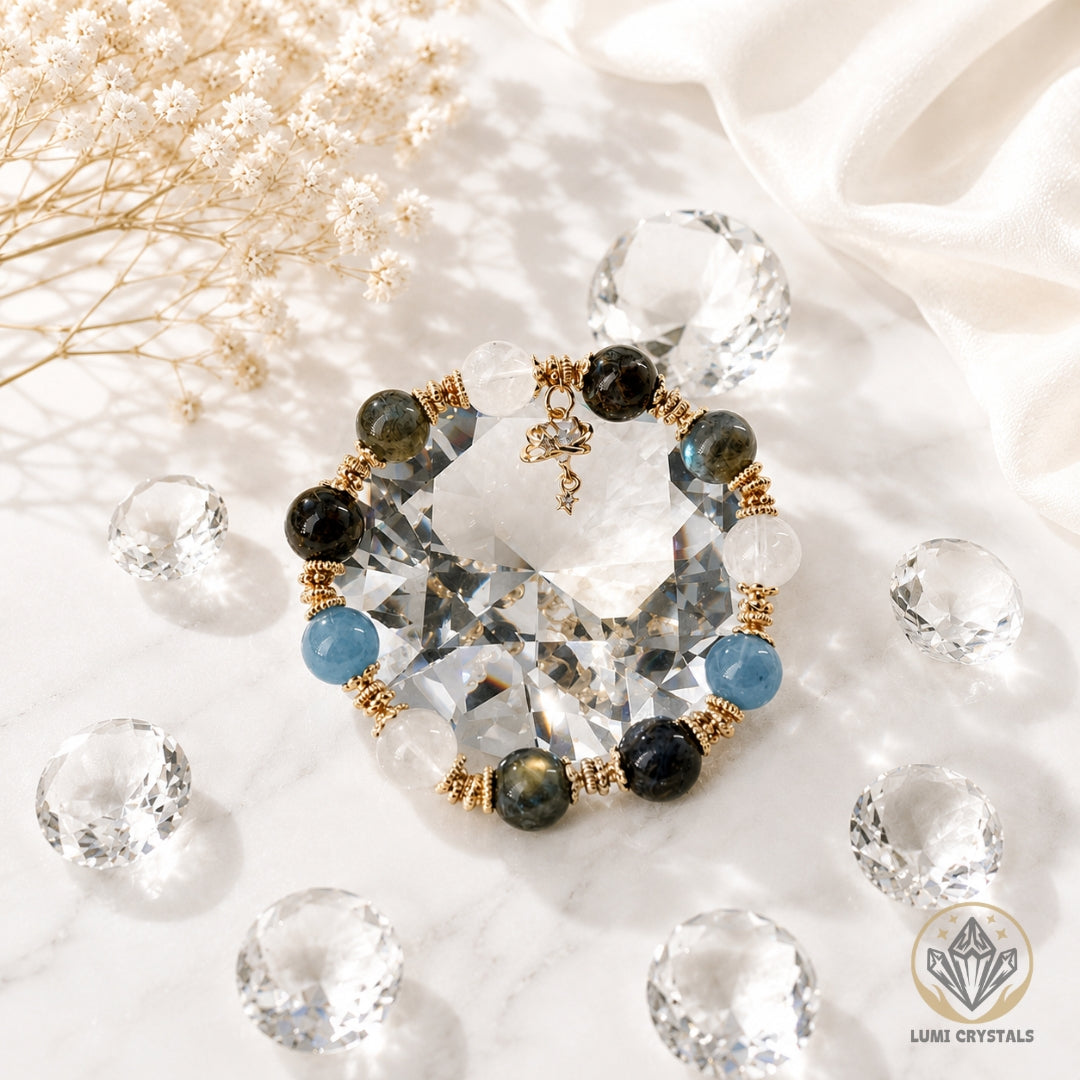 Celestial Ocean Elegance - Created To Bring Clarity, Courage, and Divine Guidance (BL10)