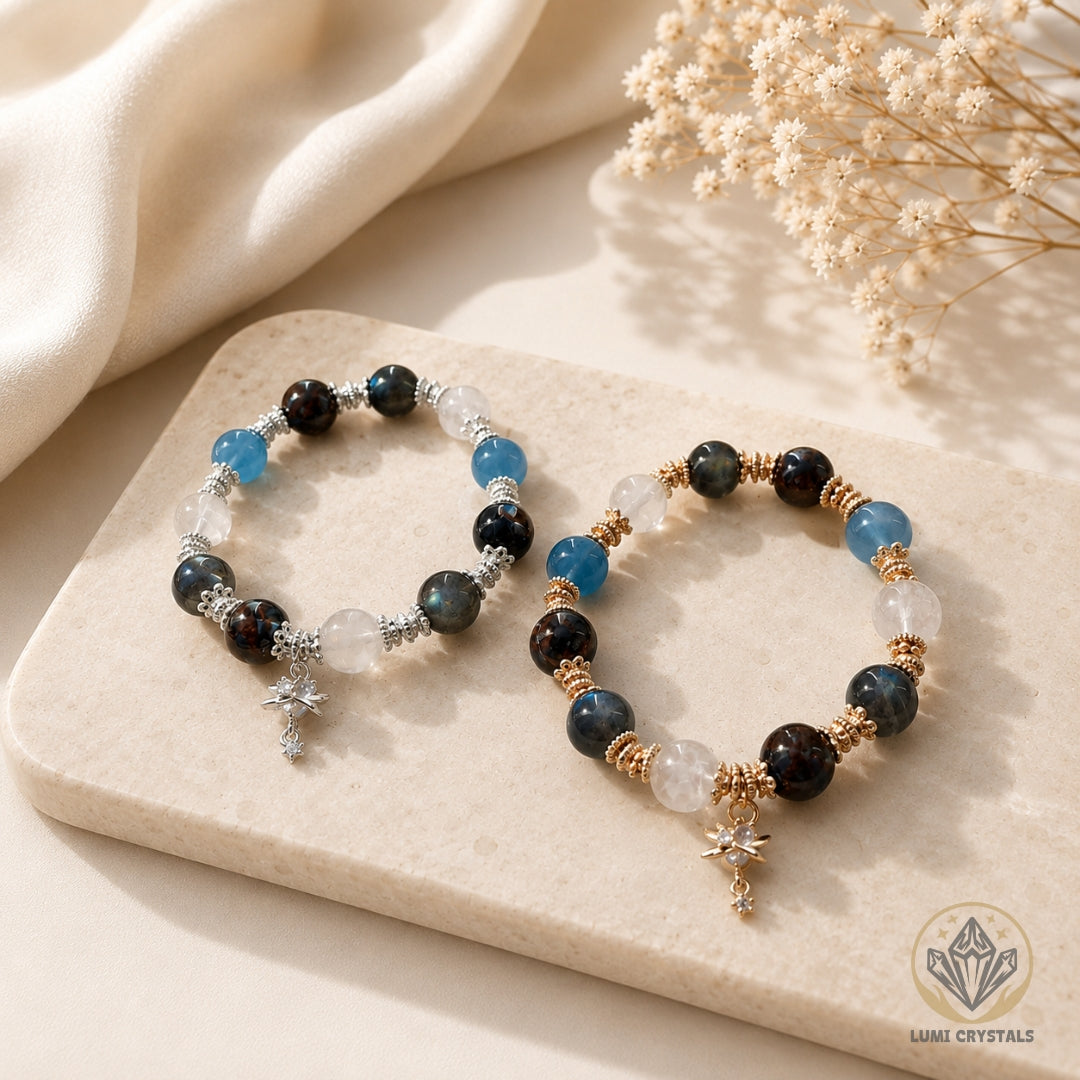 Celestial Ocean Elegance - Created To Bring Clarity, Courage, and Divine Guidance (BL10)