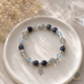 Velvet Horizon - Natural Crystals Bracelet Design - Protect Your Energy, Heal Your Heart and Flow With Clarity (LA3)