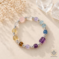 Aurora Gem - Natural Crystals Bracelet Design - Carry The Treasures of The Universe (MT1)