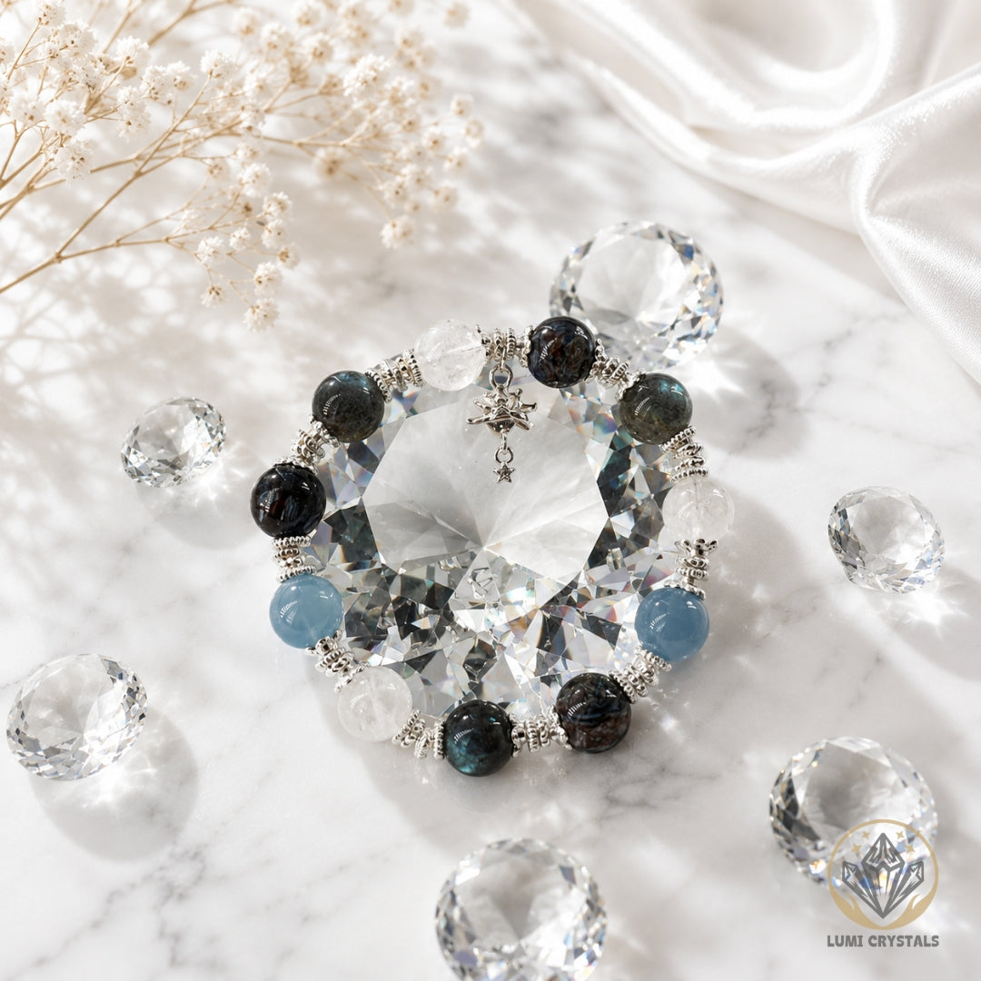 Celestial Ocean Elegance - Created To Bring Clarity, Courage, and Divine Guidance (BL10)
