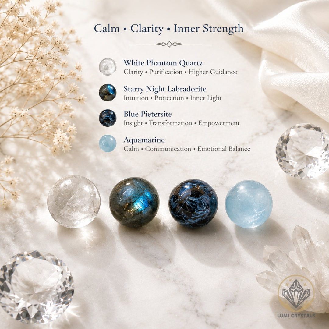 Celestial Ocean Elegance - Created To Bring Clarity, Courage, and Divine Guidance (BL10)