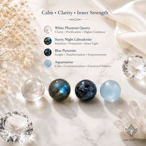 Celestial Ocean Elegance - Created To Bring Clarity, Courage, and Divine Guidance (BL10)