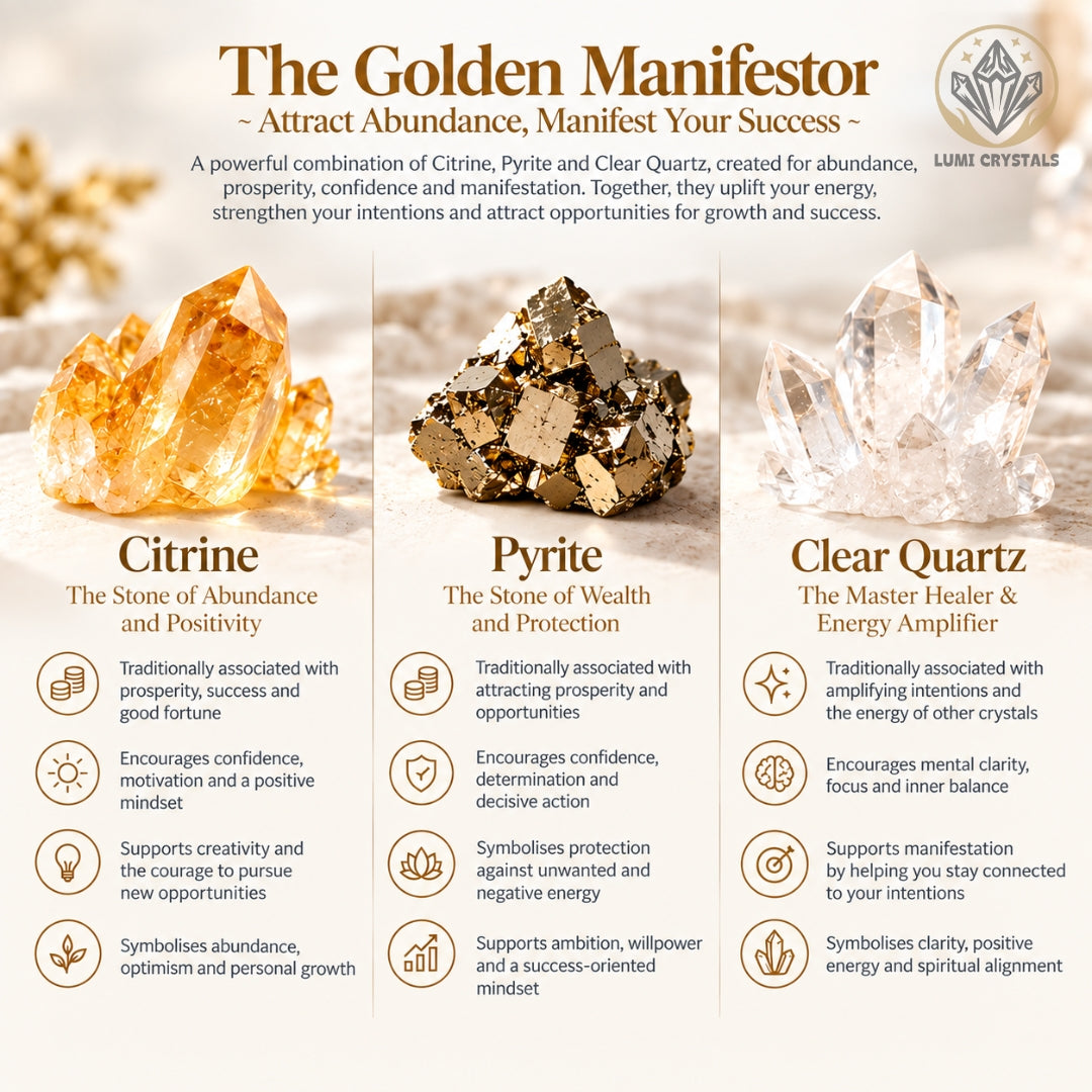 The Golden Manifestor - Attract Abundance, Manifest Your Success (CR8)