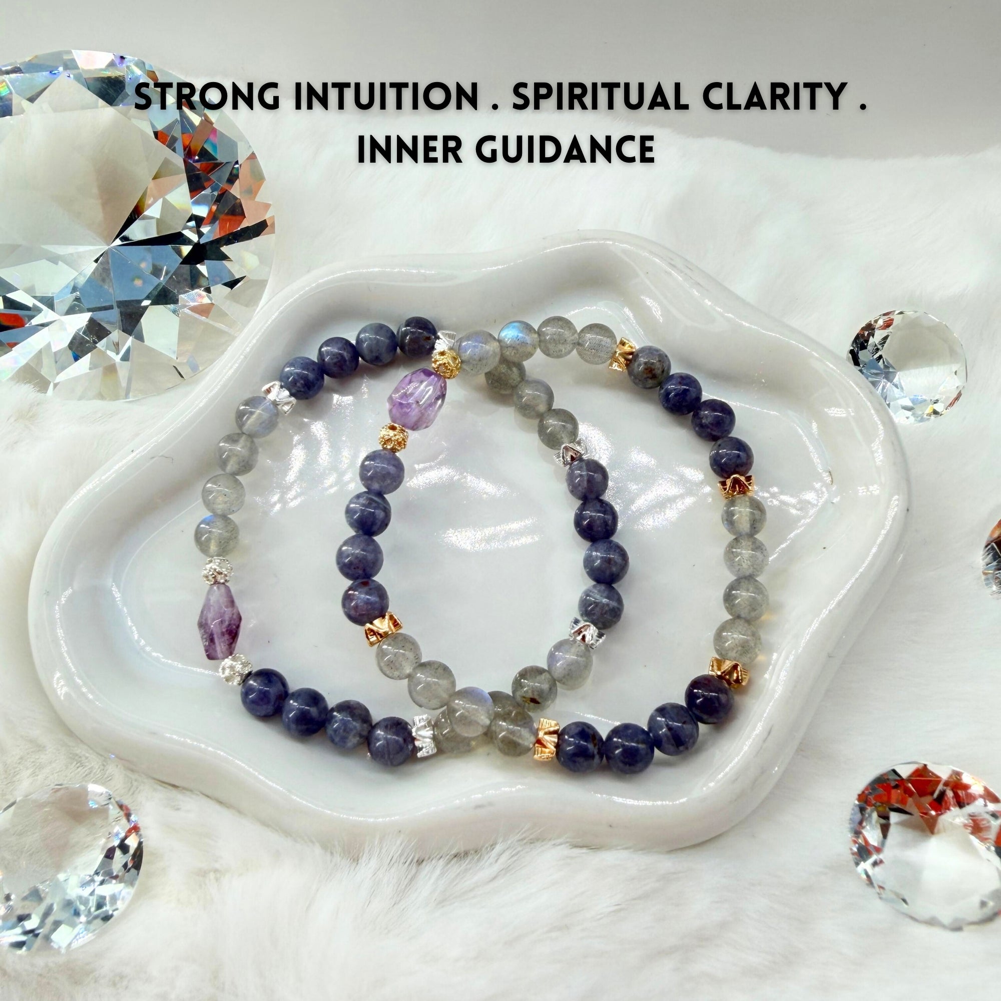 The Inner Compass - 6mm Stackers - See Beyond Confusion, Trust Your Inner Vision (ST3)