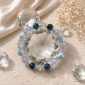 Azure Calm - Natural Crystals Bracelet Design - Flow Like The Ocean - Calm, Confident and Beautifully Heard (BL6)