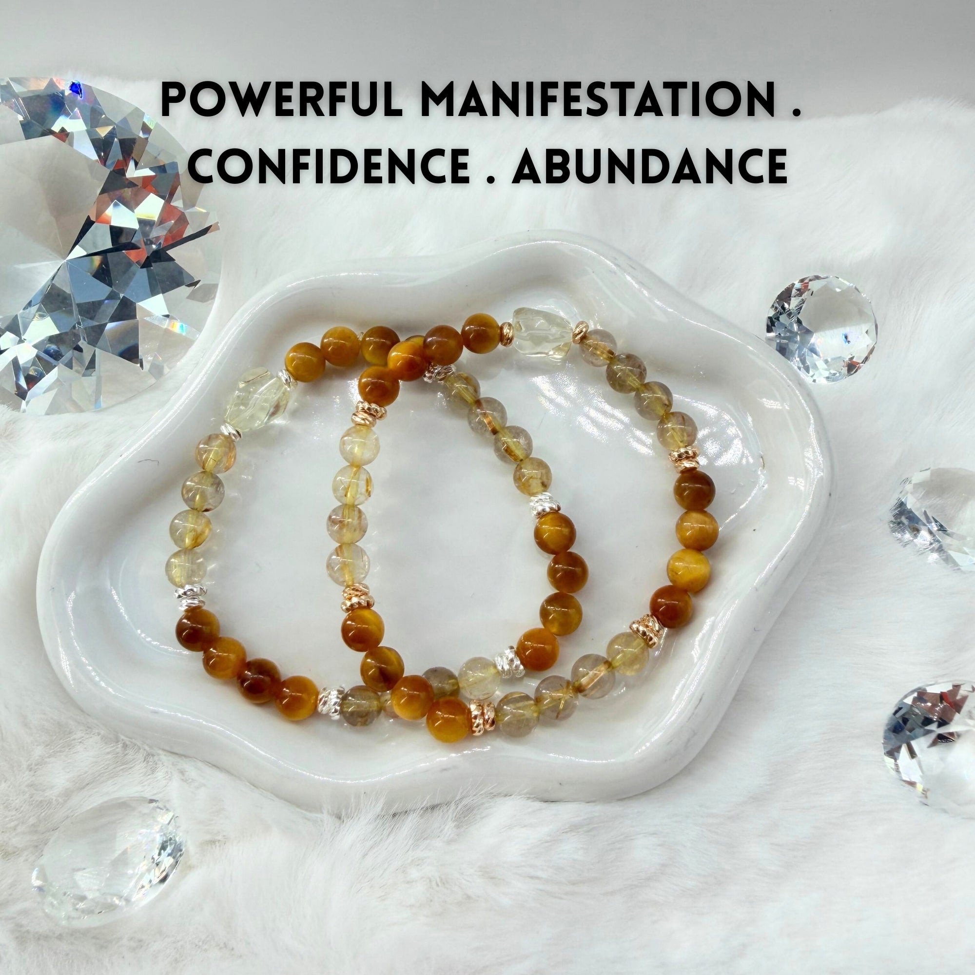 Golden Rise - 6mm Stackers - Golden Energy For Success And Action (ST5)