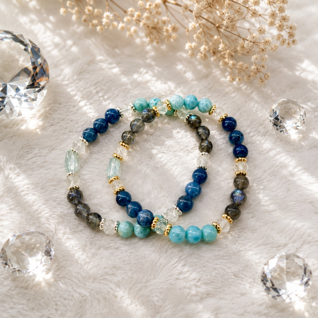 The Whispering Waters - 6mm Stackers - Peaceful Expression With Intuitive Protection (ST4)