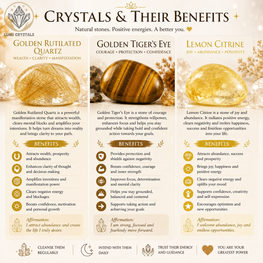 Golden Rise - 6mm Stackers - Golden Energy For Success And Action (ST5)